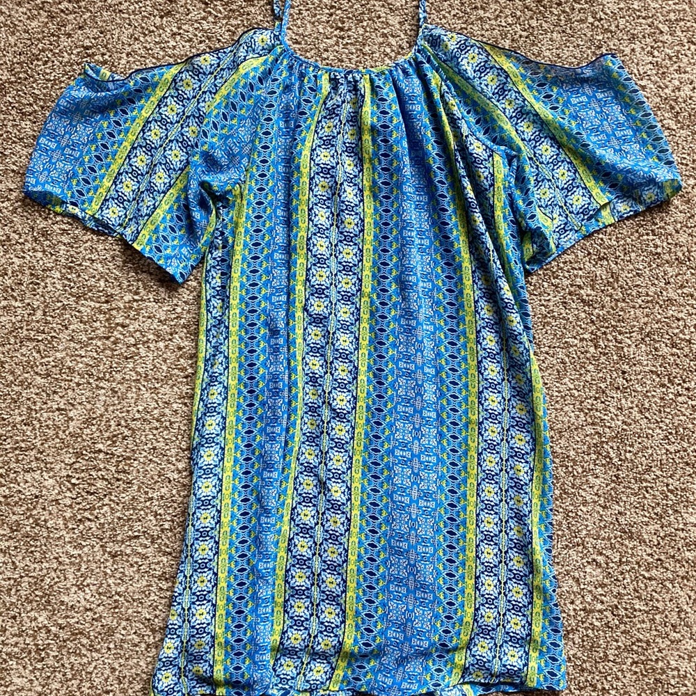 Charming Charlie cold shoulder spaghetti strap